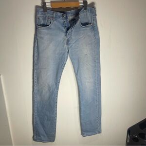 Levi's vintage 501 Men's Slim Jeans in Light Blue